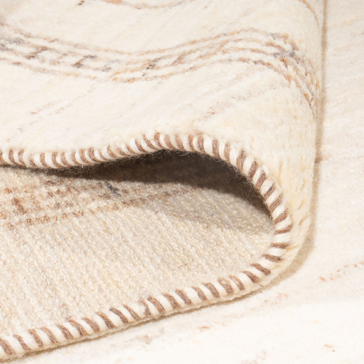 Gabbeh tapijt - Perzisch - 303 x 215 cm - licht beige