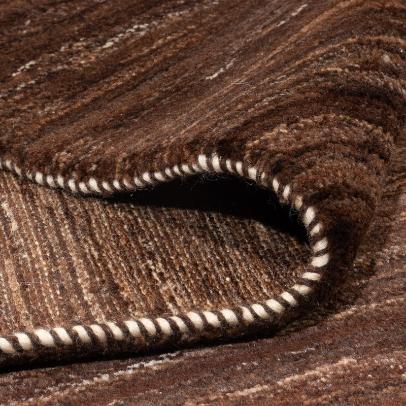 Gabbeh tapijt - Perzisch - 248 x 215 cm - donkerbruin