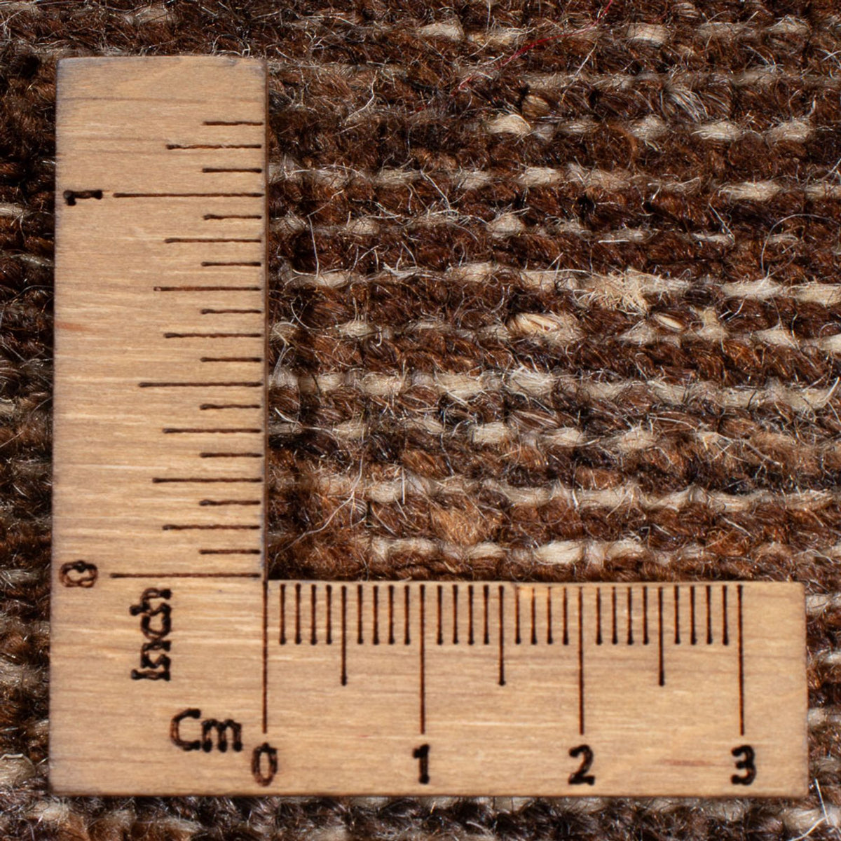 Gabbeh tapijt - Perzisch - 248 x 215 cm - donkerbruin