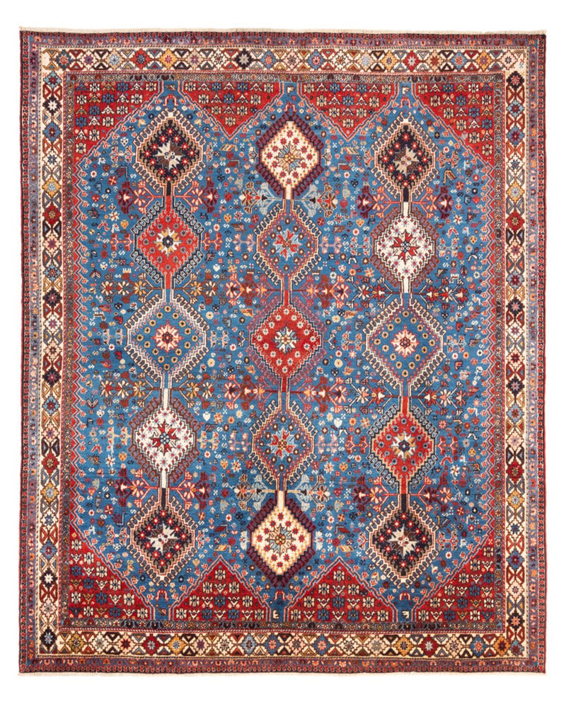 Gabbeh tapijt - Perzisch - 242 x 198 cm - blauw