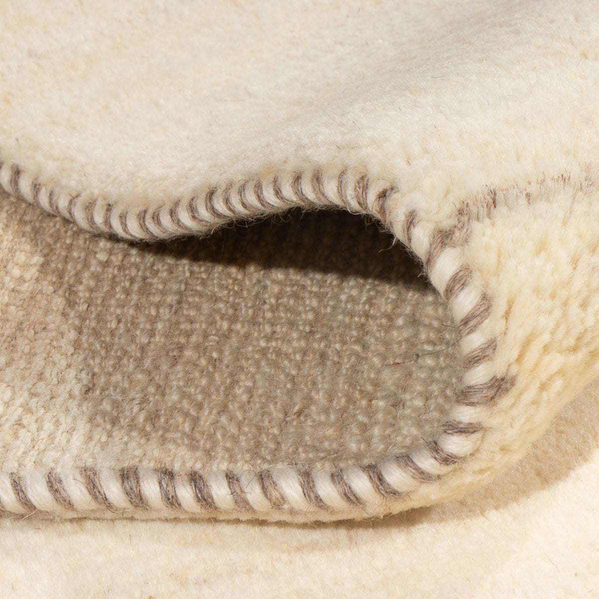 Gabbeh tapijt - Perzisch - 218 x 158 cm - licht beige