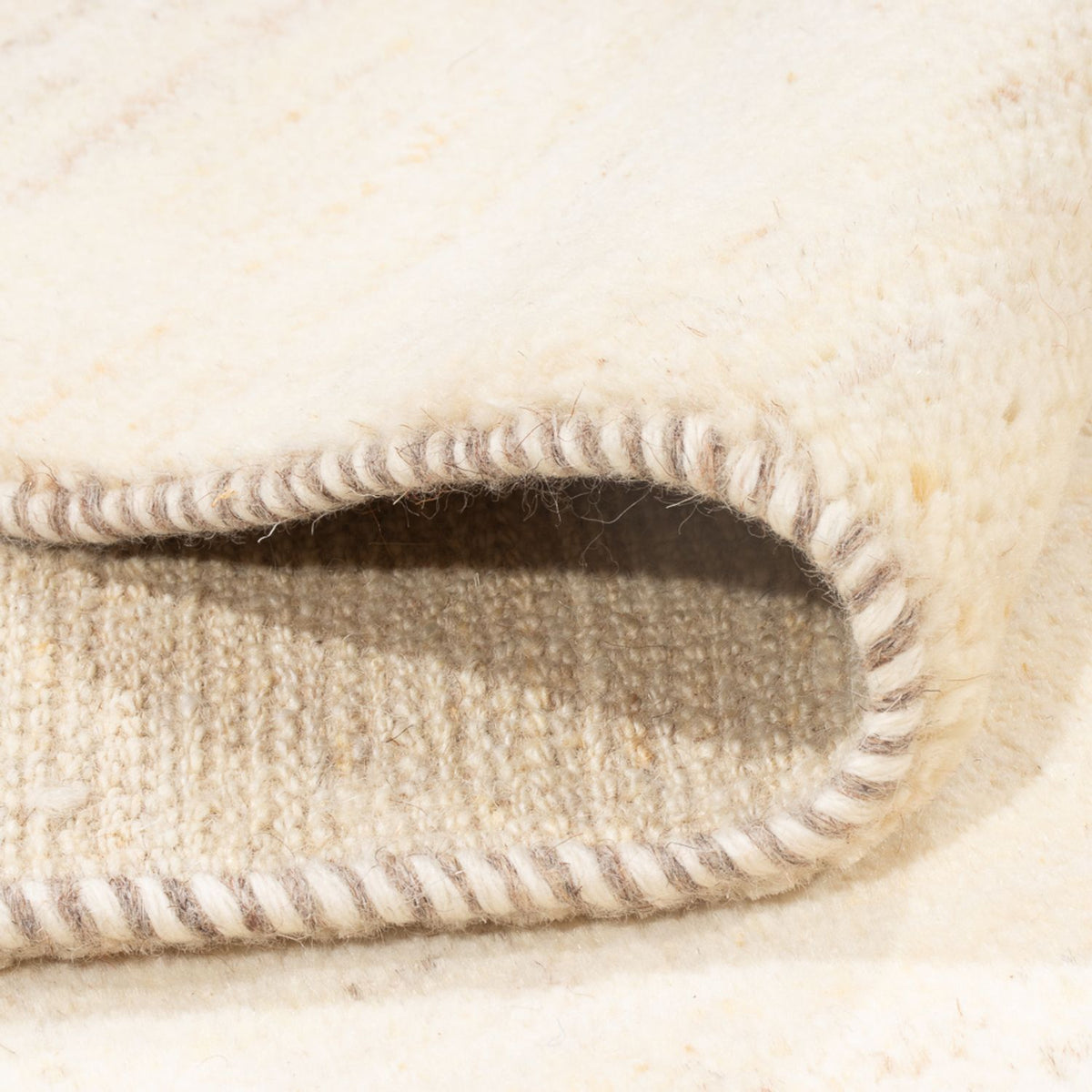 Gabbeh tapijt - Perzisch - 216 x 162 cm - licht beige