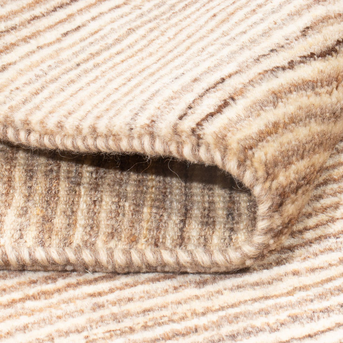 Gabbeh tapijt - Perzisch - 160 x 98 cm - donker beige