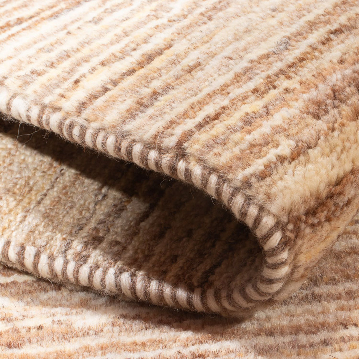 Gabbeh tapijt - Perzisch - 88 x 60 cm - licht beige