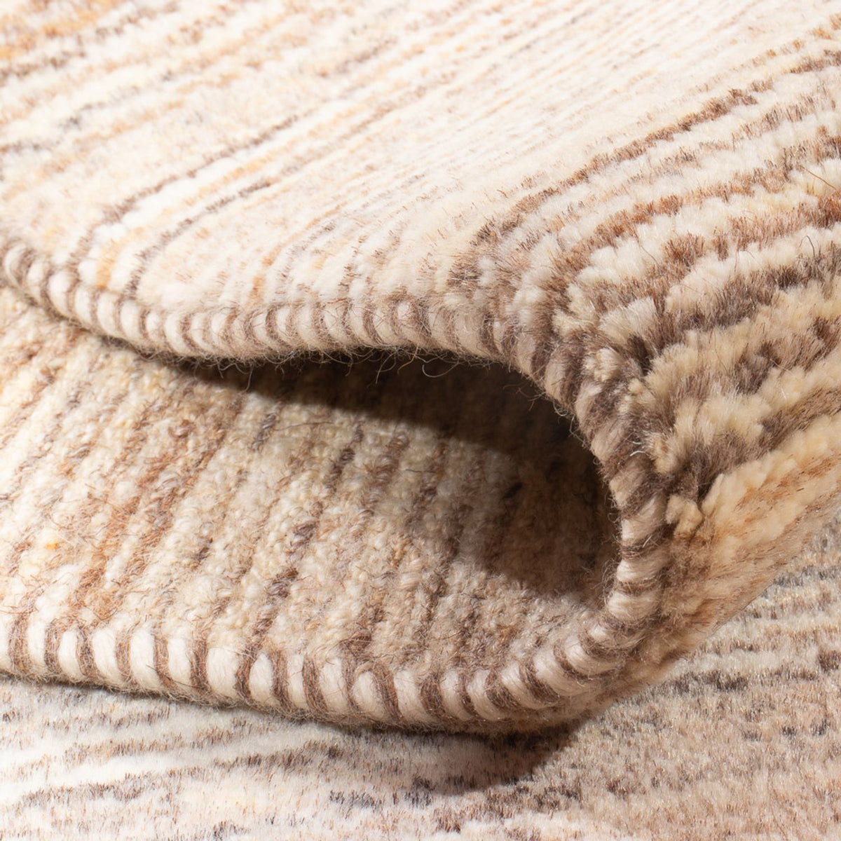 Gabbeh tapijt - Perzisch - 96 x 61 cm - licht beige