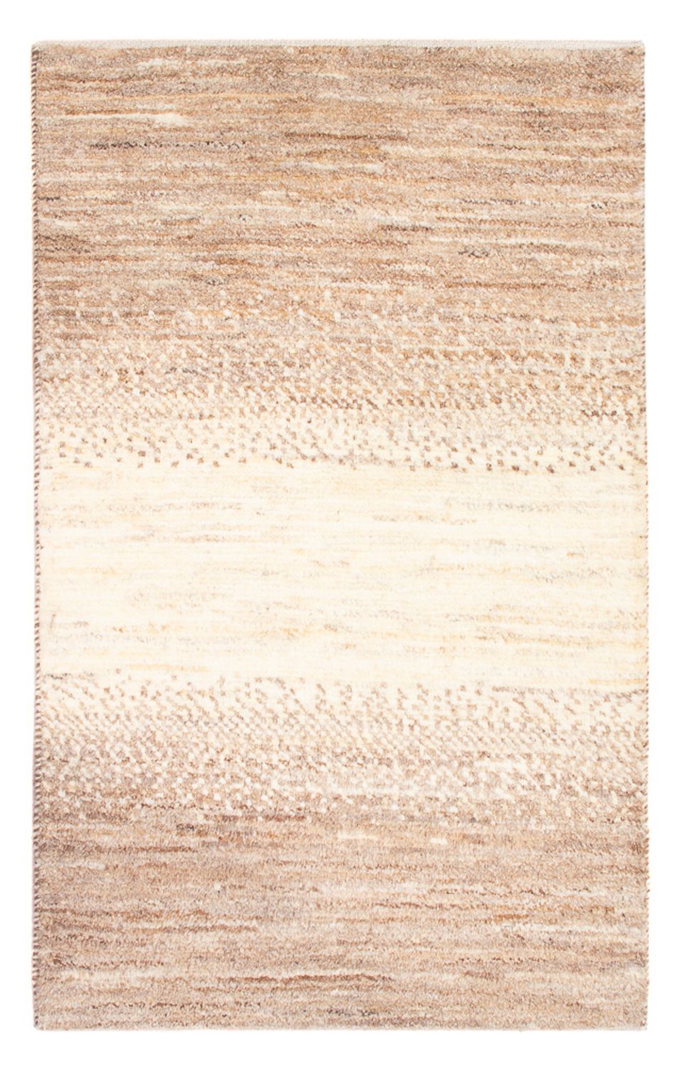 Gabbeh tapijt - Perzisch - 93 x 58 cm - licht beige