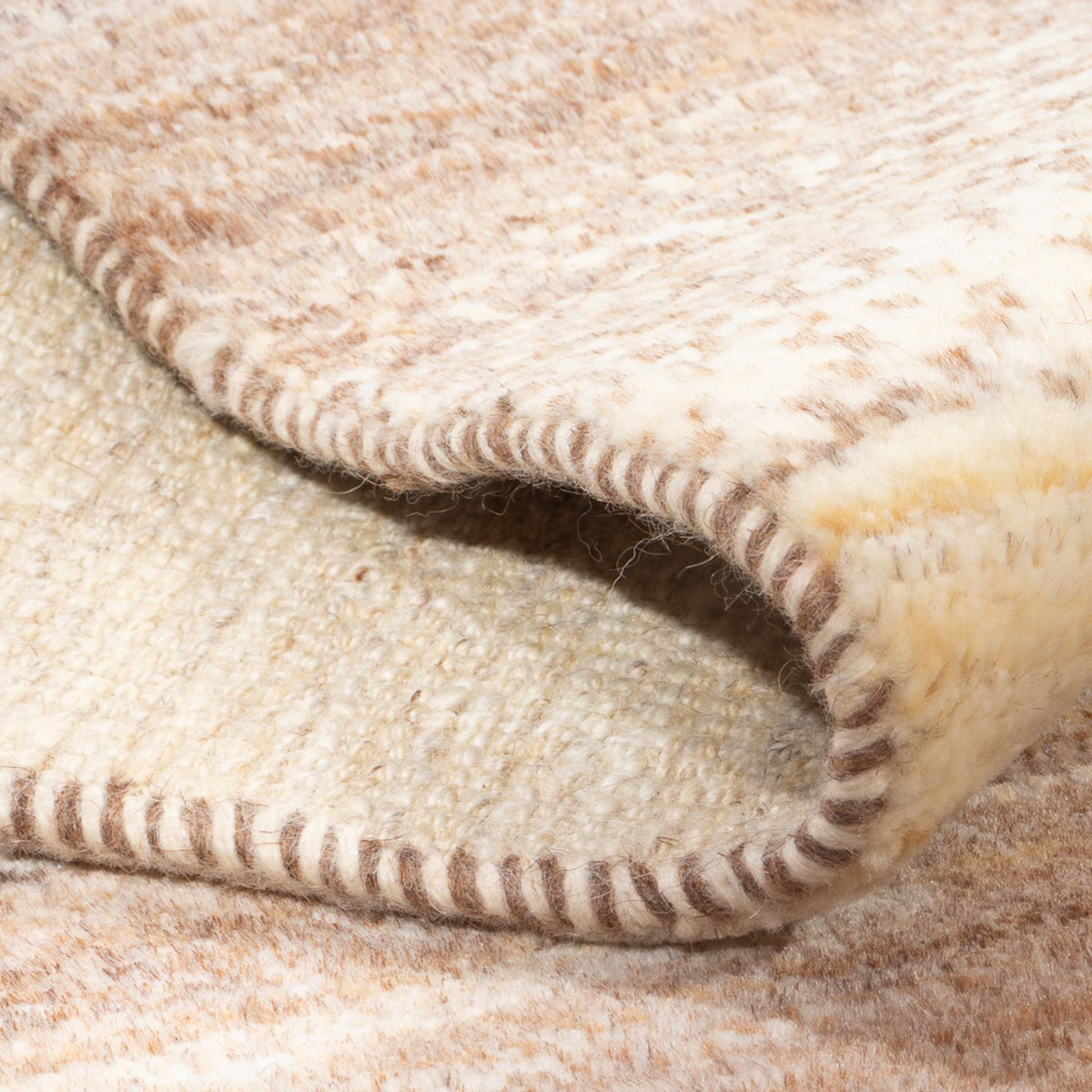 Gabbeh tapijt - Perzisch - 93 x 58 cm - licht beige