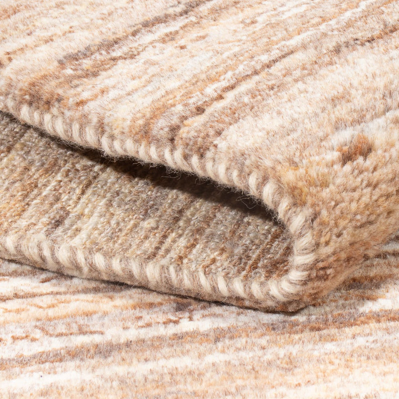 Gabbeh tapijt - Perzisch - 145 x 98 cm - donker beige