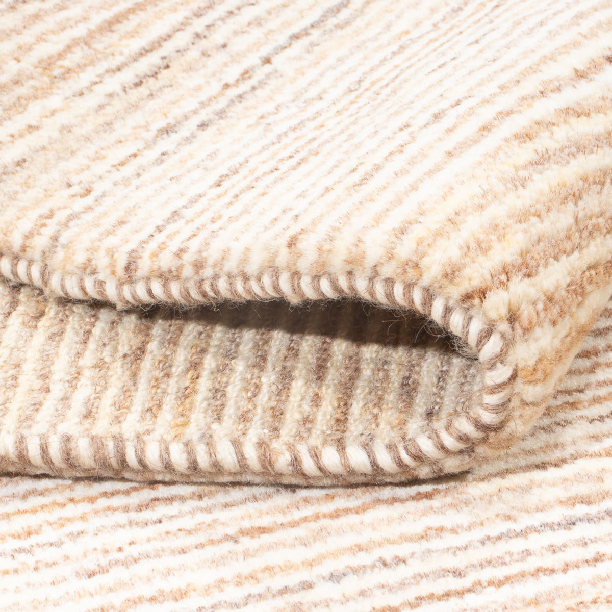 Gabbeh tapijt - Perzisch - 148 x 102 cm - donker beige