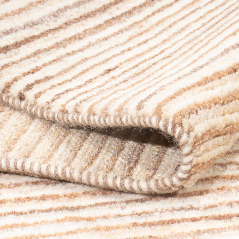 Gabbeh tapijt - Perzisch - 140 x 105 cm - donker beige