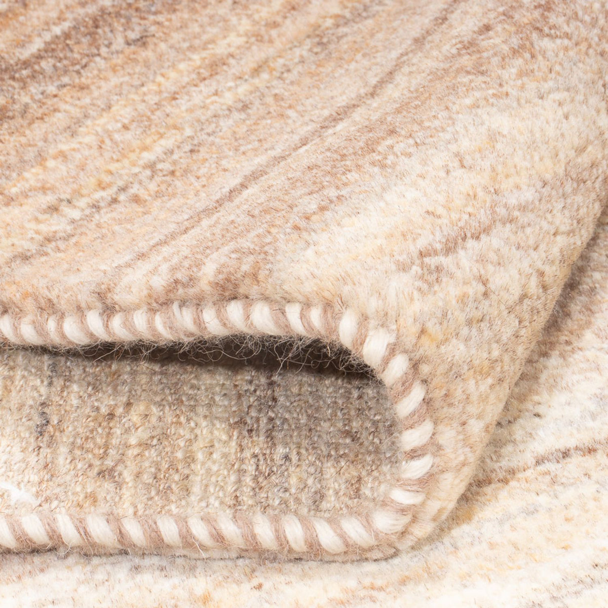 Loper Gabbeh tapijt - Perzisch - 333 x 77 cm - natuur