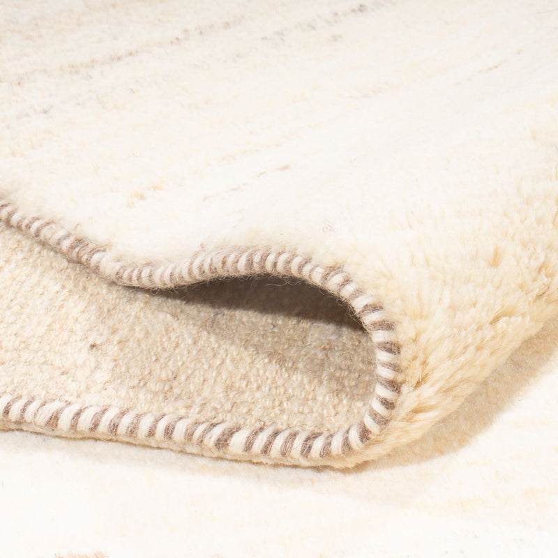 Gabbeh tapijt - Perzisch - 190 x 145 cm - wit  crème