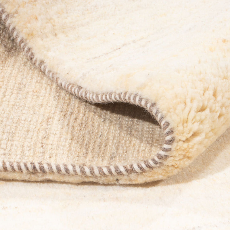 Gabbeh tapijt - Perzisch - 196 x 151 cm - licht beige