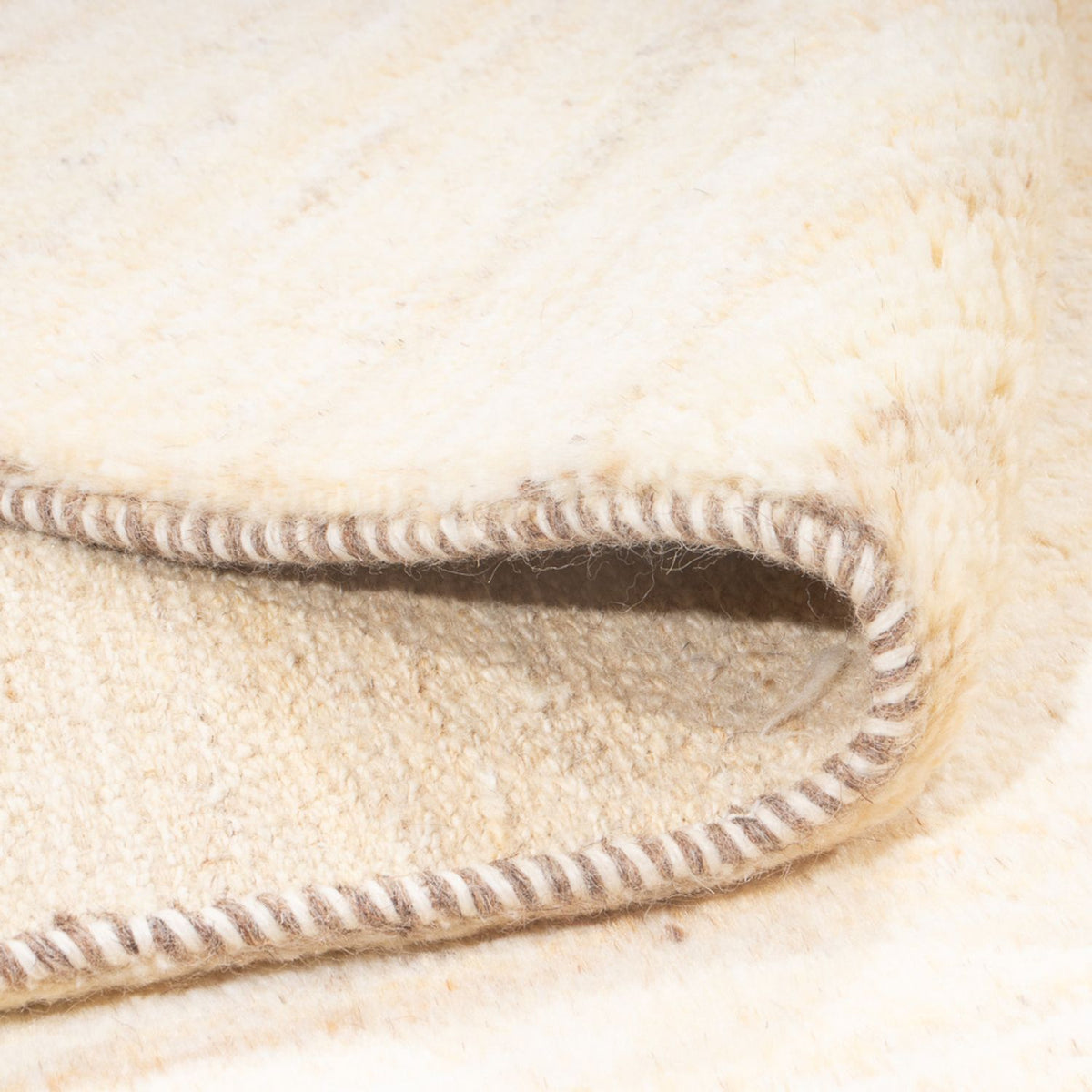 Gabbeh tapijt - Perzisch - 200 x 147 cm - licht beige