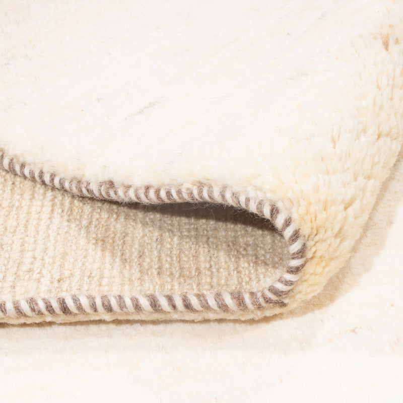 Gabbeh tapijt - Perzisch - 197 x 145 cm - wit  crème