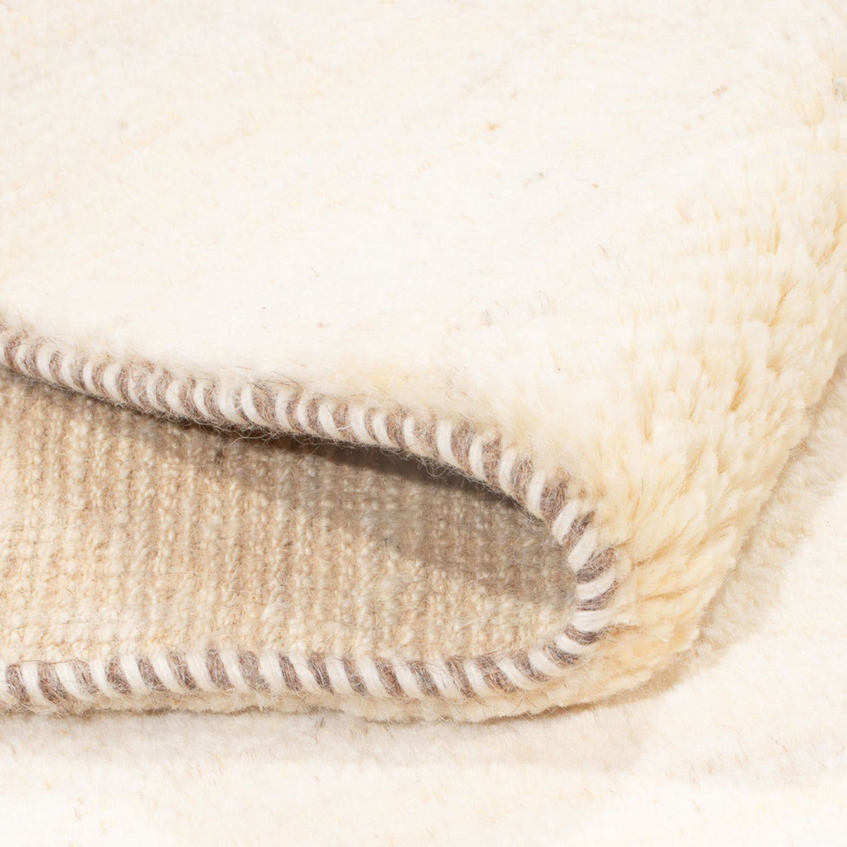 Gabbeh tapijt - Perzisch - 200 x 148 cm - wit  crème