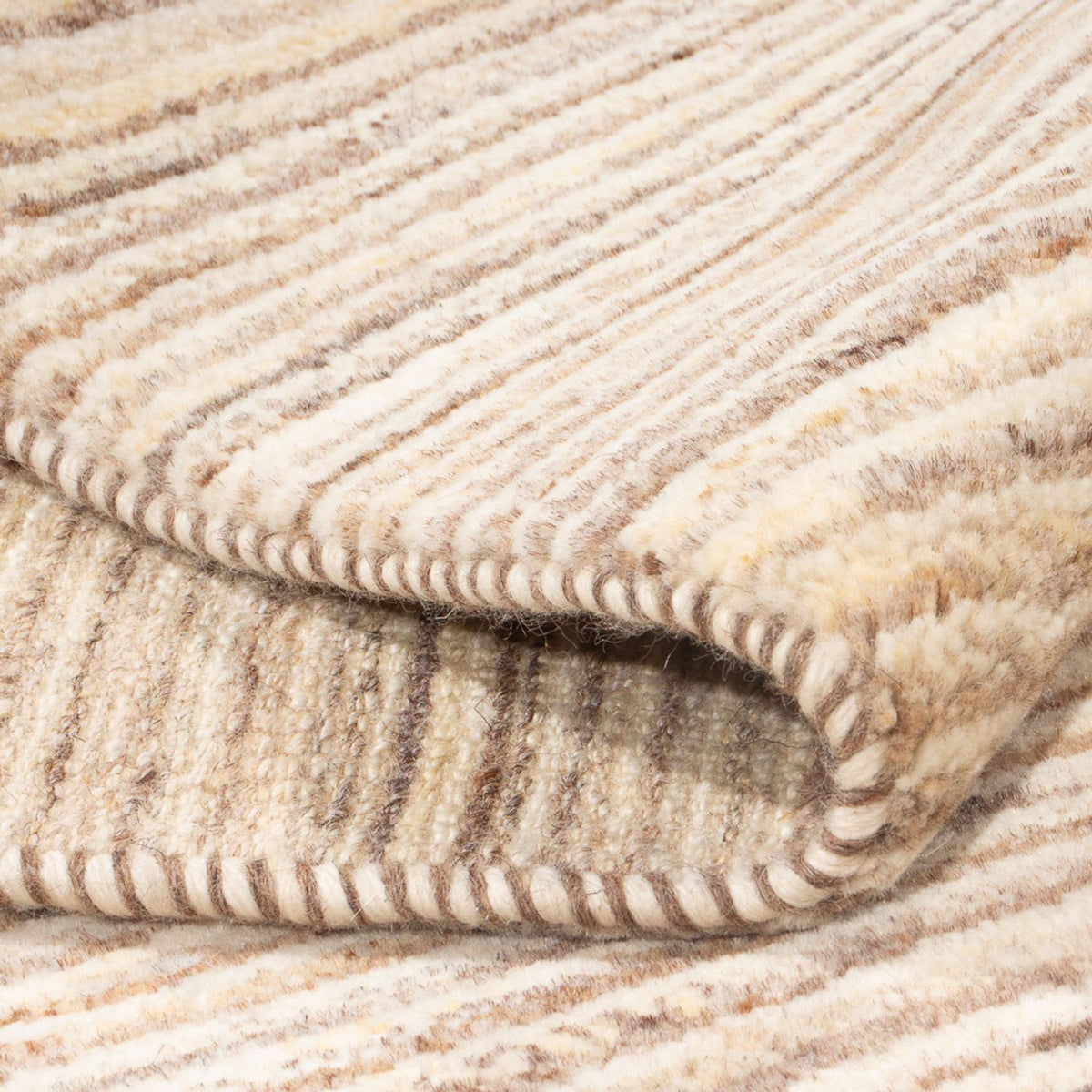 Gabbeh tapijt - Perzisch - 244 x 172 cm - licht beige