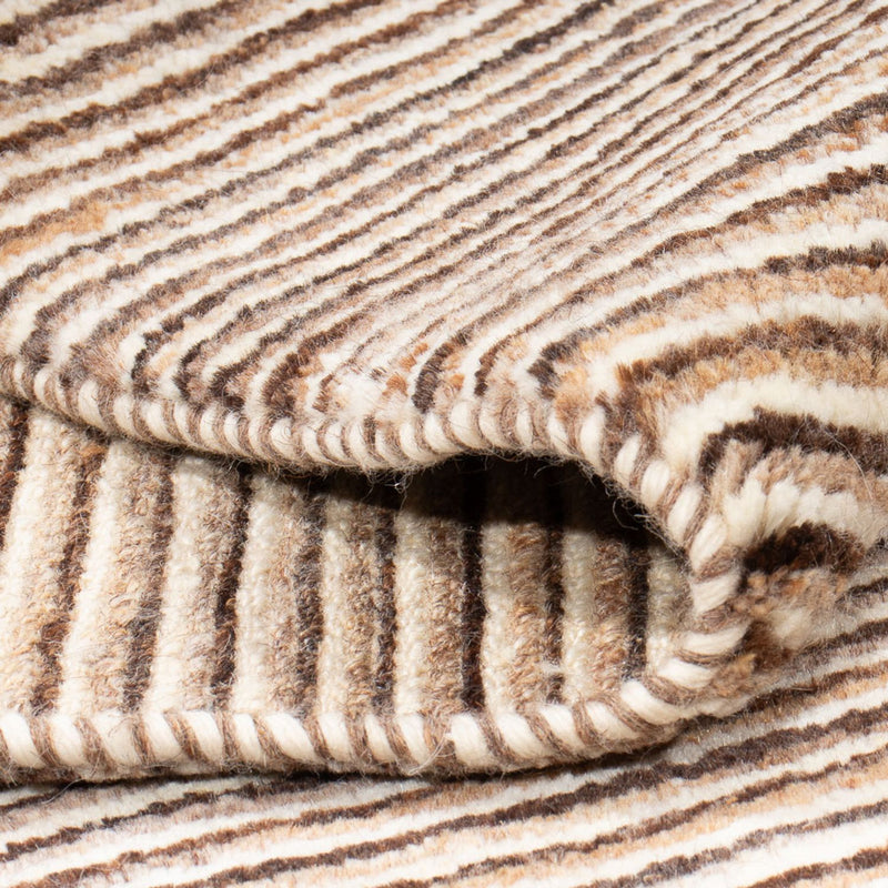 Gabbeh tapijt - Perzisch - 243 x 172 cm - donkerbruin