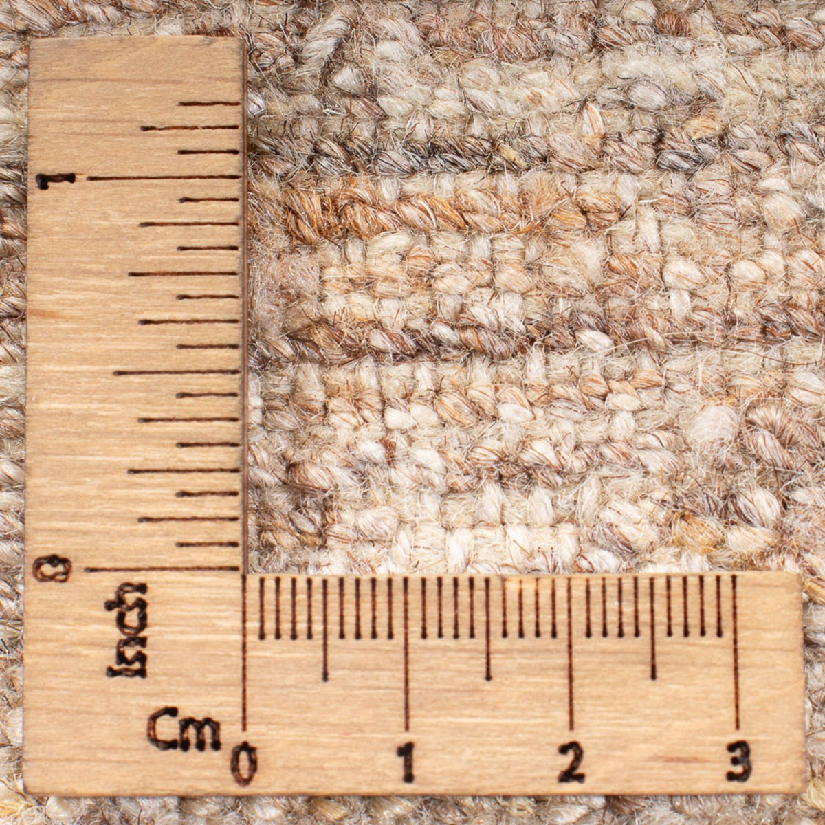 Gabbeh tapijt - Perzisch - 184 x 148 cm - donker beige