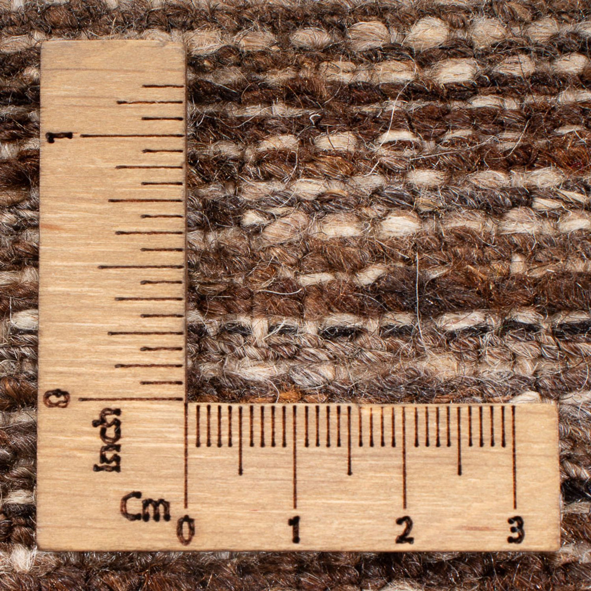 Gabbeh tapijt - Perzisch - 192 x 158 cm - donkerbruin