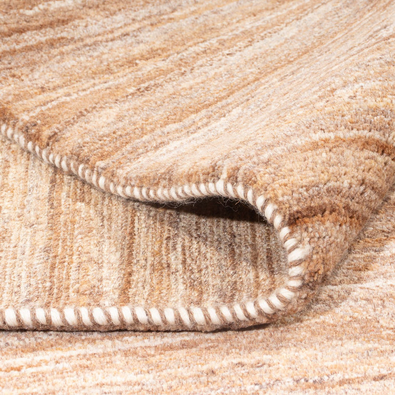 Gabbeh tapijt - Perzisch - 198 x 155 cm - donker beige