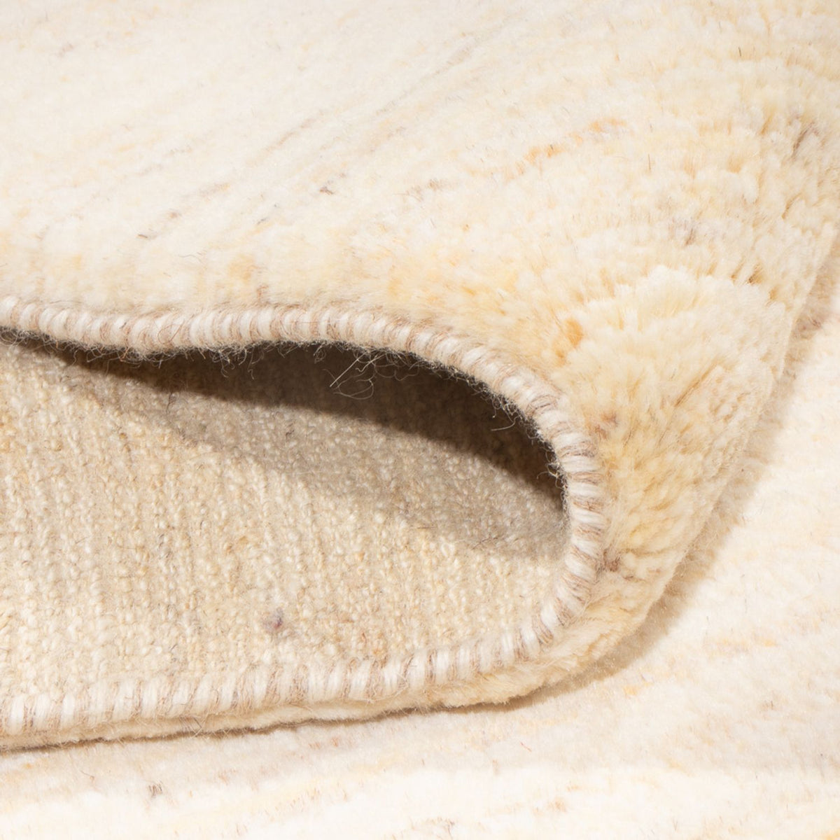 Gabbeh tapijt - Perzisch - 288 x 197 cm - wit  crème