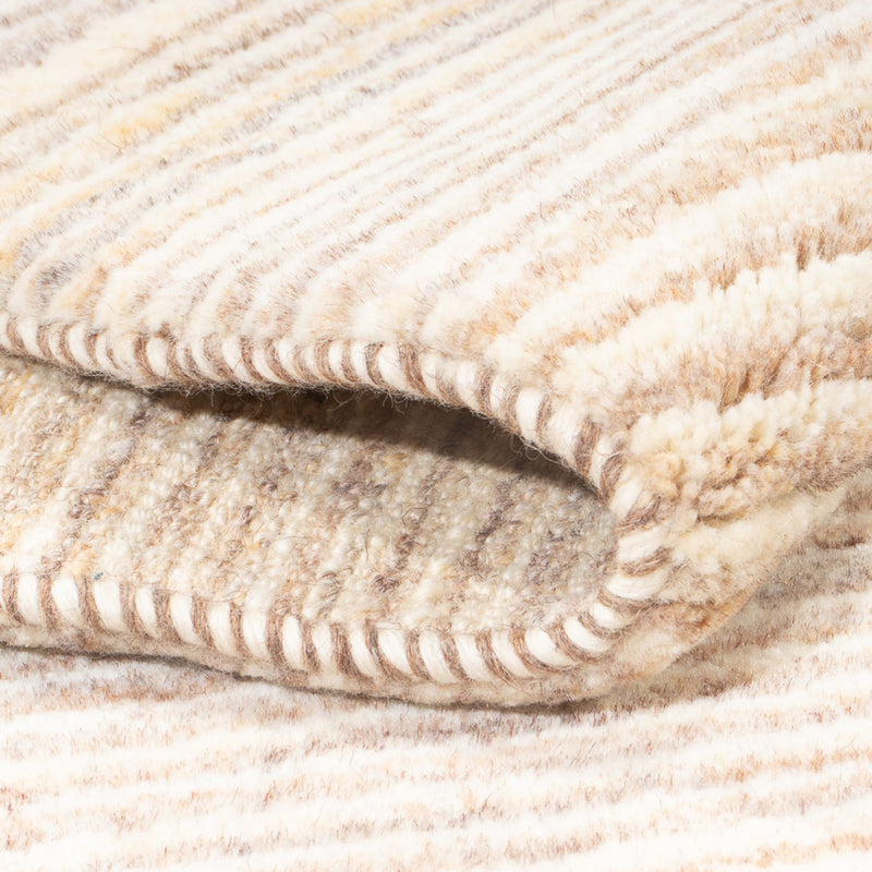 Gabbeh tapijt - Perzisch vierkant  - 157 x 140 cm - beige