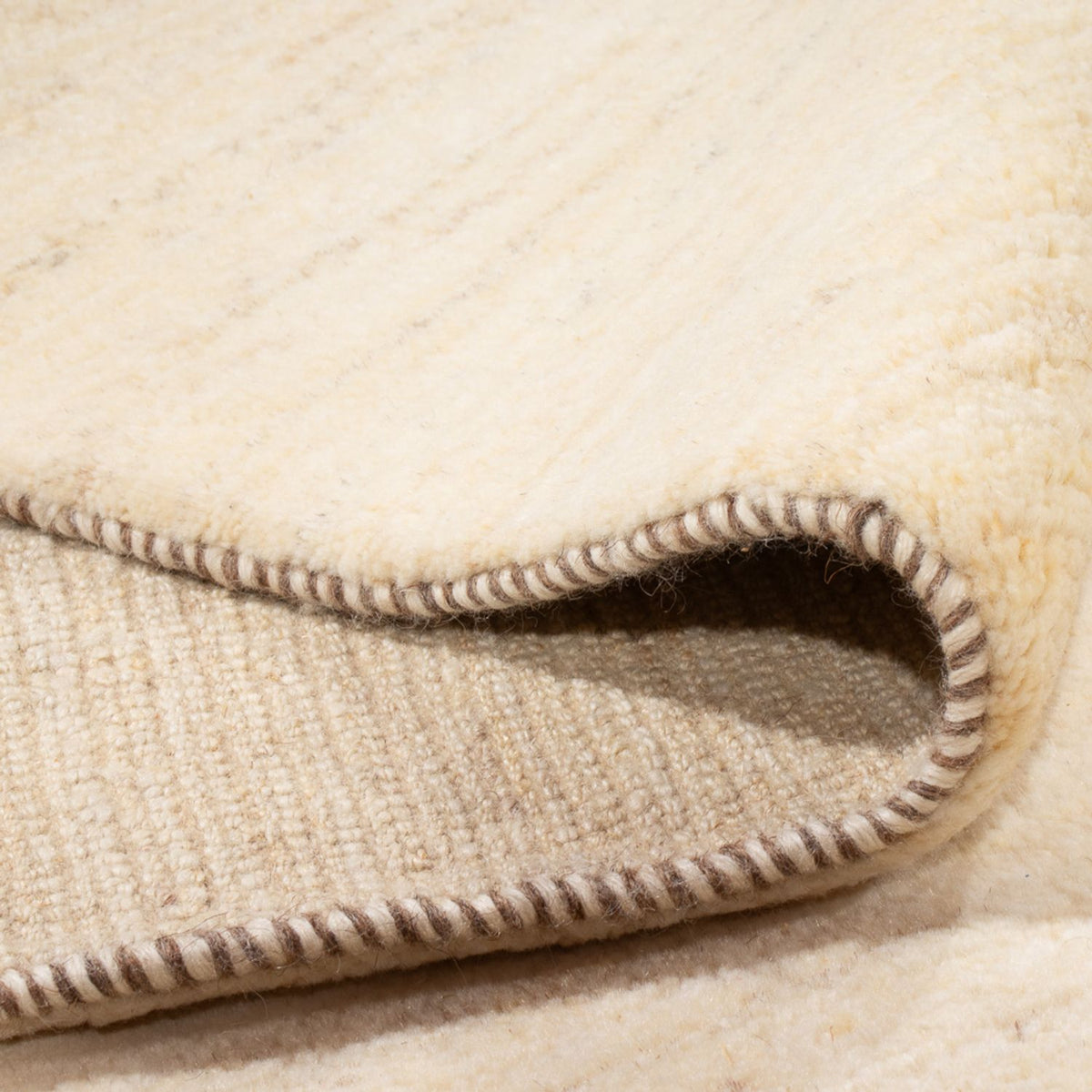 Gabbeh tapijt - Perzisch - 275 x 258 cm - licht beige