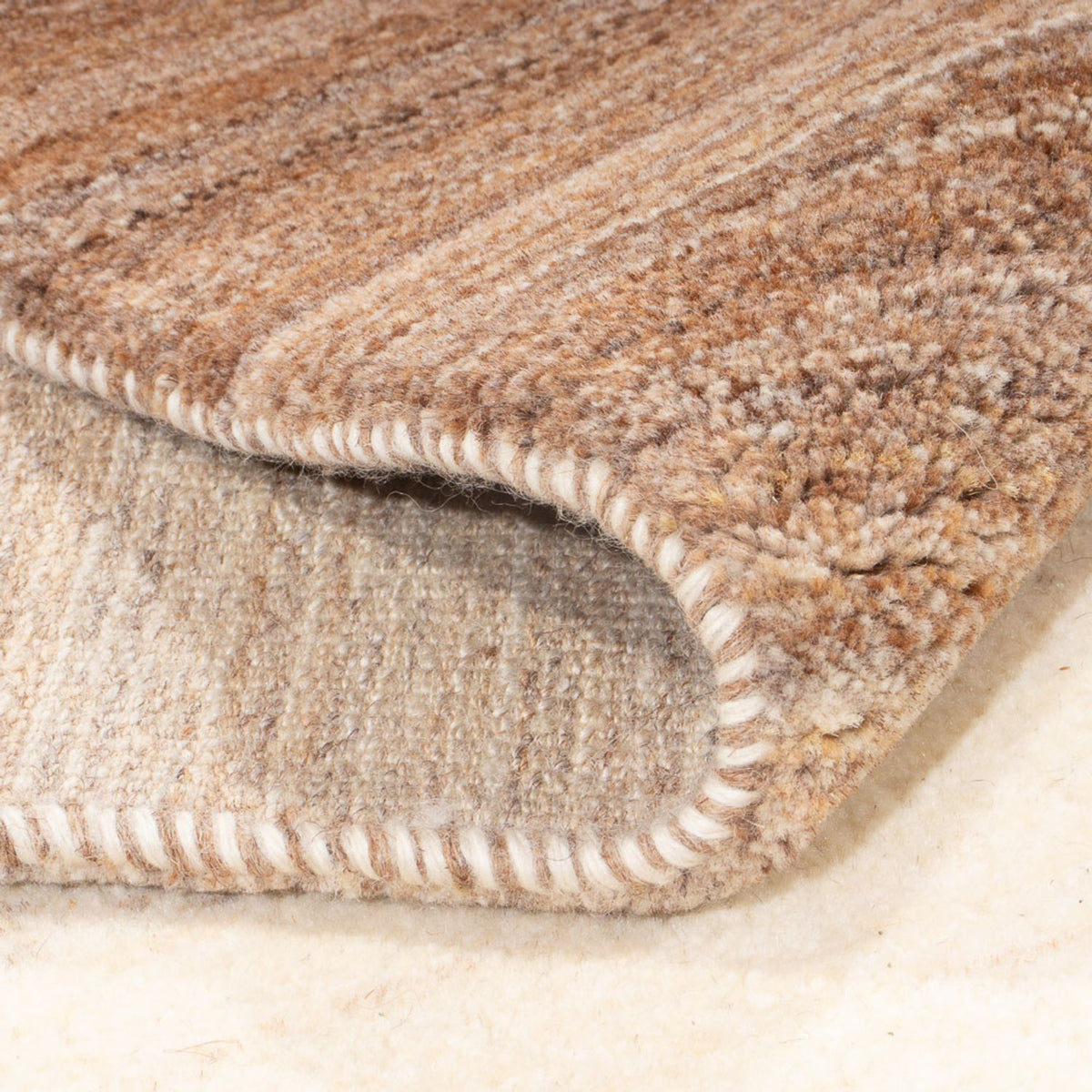 Loper Gabbeh tapijt - Perzisch - 330 x 71 cm - natuur