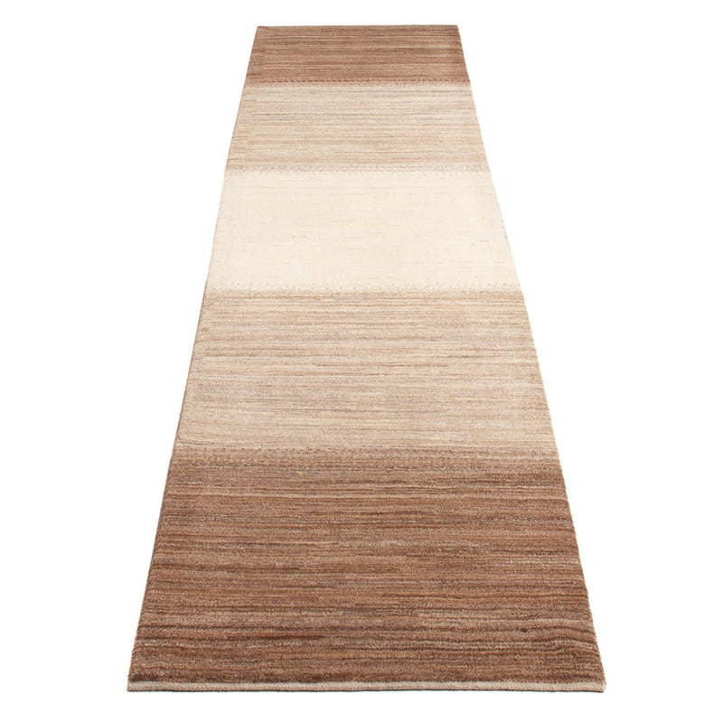 Loper Gabbeh tapijt - Perzisch - 330 x 71 cm - natuur