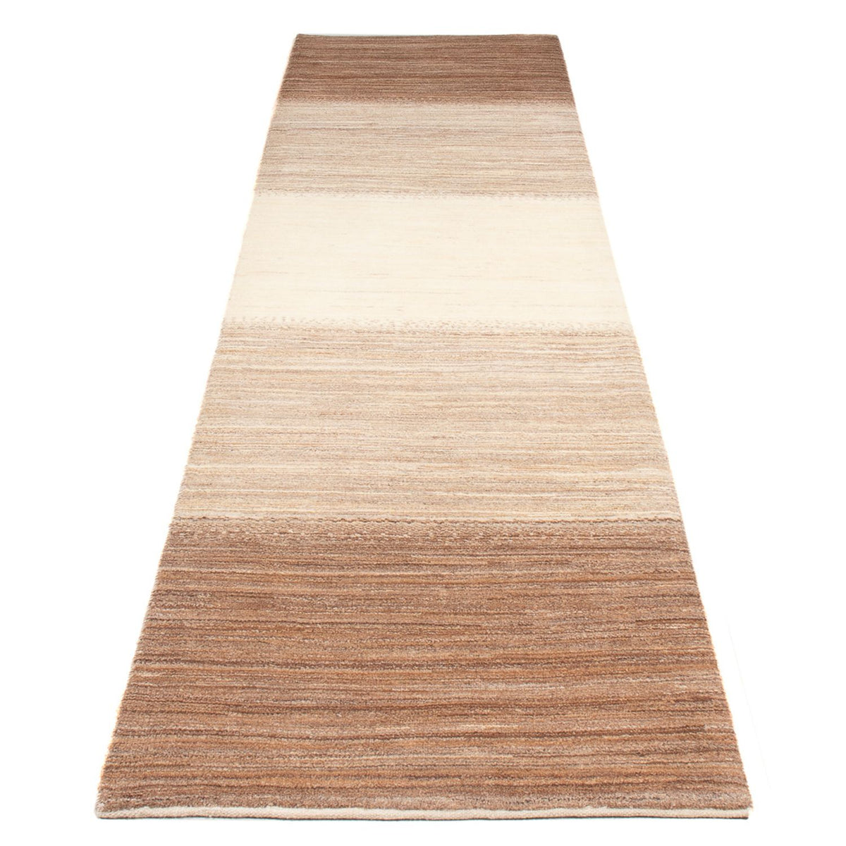 Loper Gabbeh tapijt - Perzisch - 333 x 78 cm - natuur