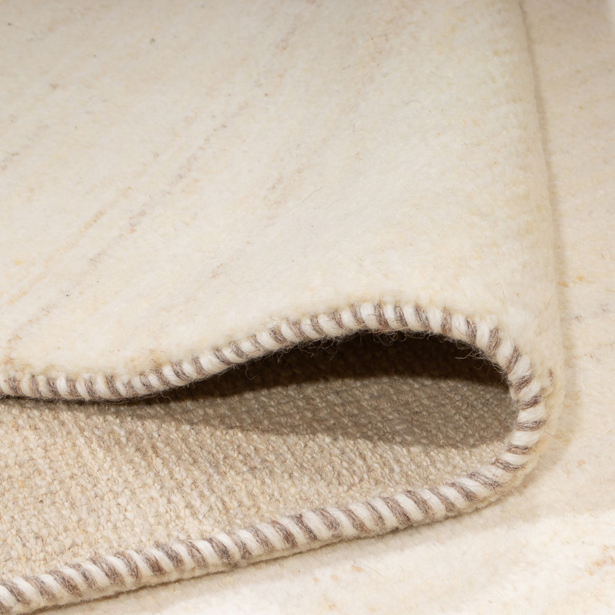 Gabbeh tapijt - Perzisch - 260 x 167 cm - natuurlijk wit