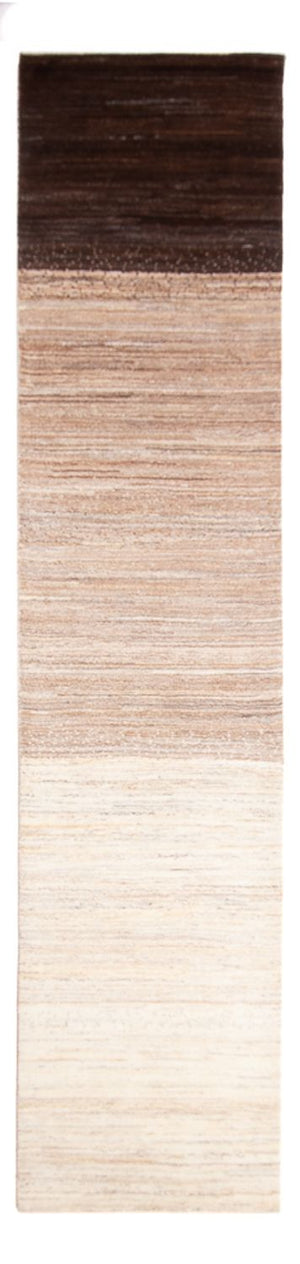 Loper Gabbeh tapijt - Perzisch - 342 x 78 cm - natuur