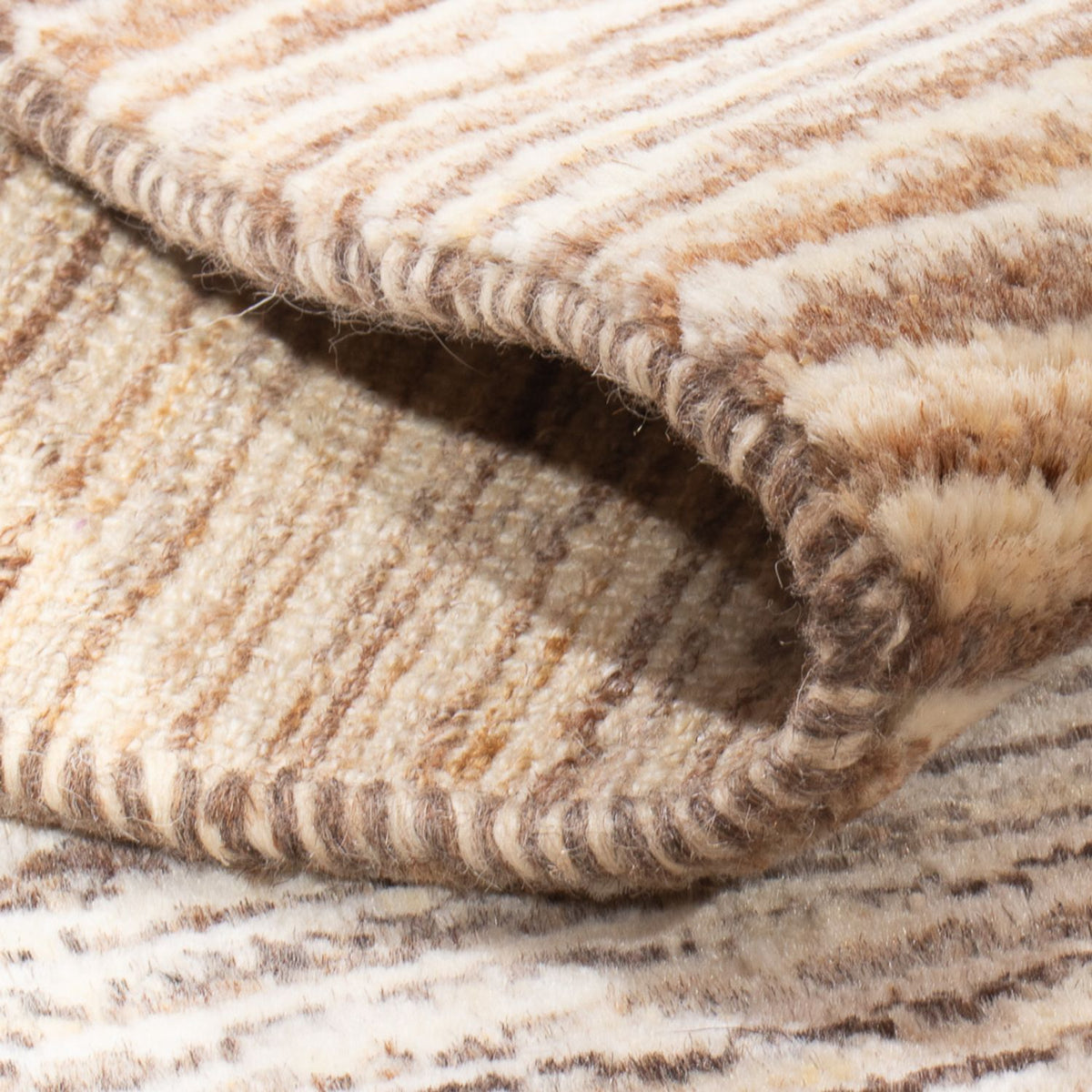 Gabbeh tapijt - Perzisch - 92 x 60 cm - licht beige