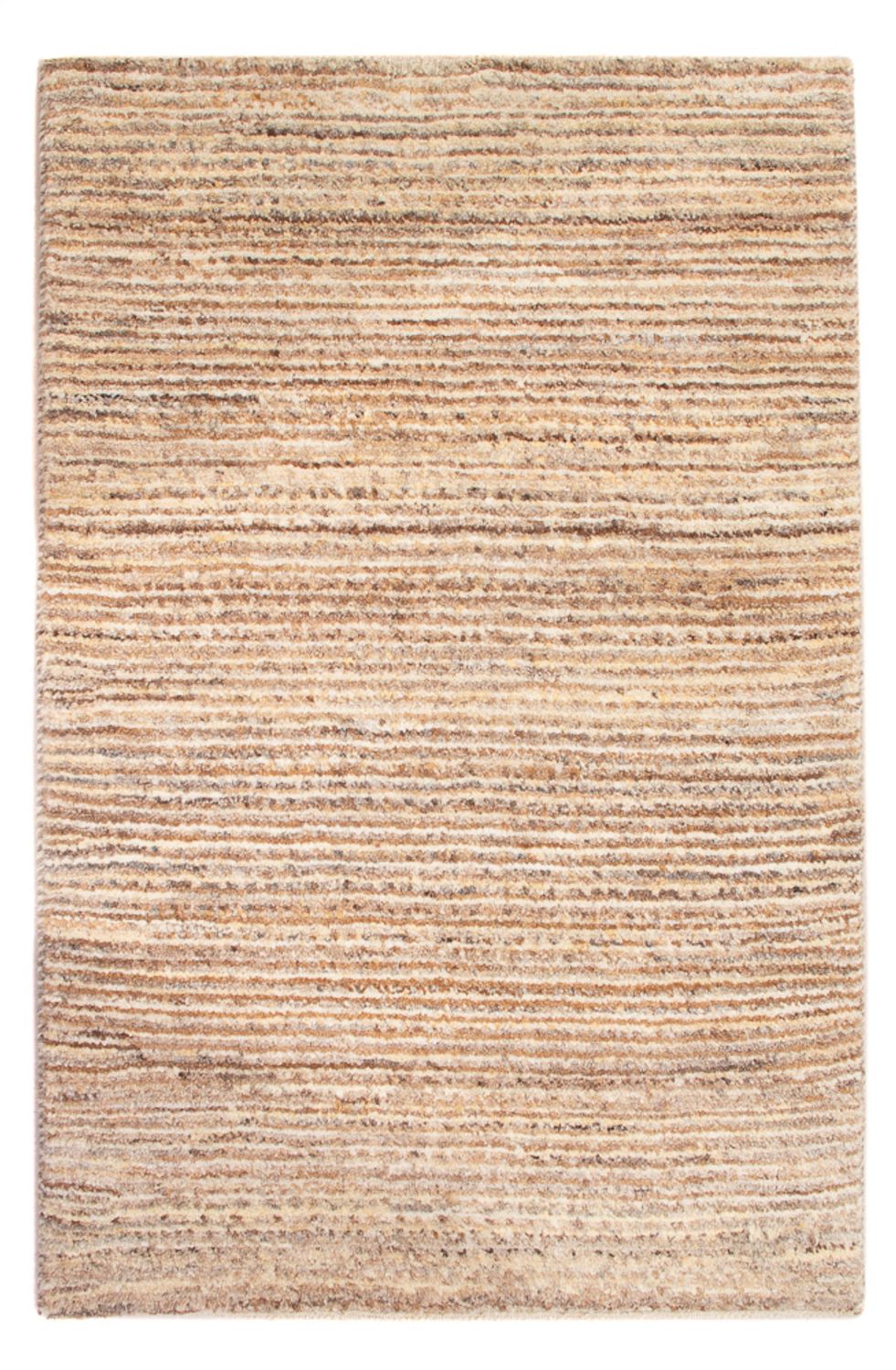 Gabbeh tapijt - Perzisch - 90 x 60 cm - donker beige
