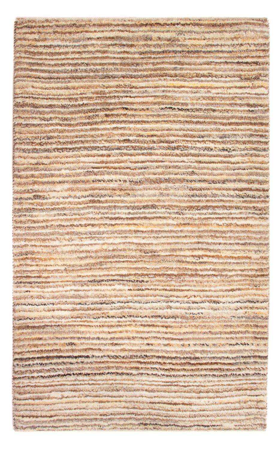 Gabbeh tapijt - Perzisch - 95 x 63 cm - donker beige