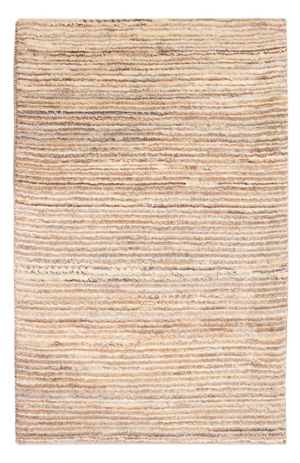 Gabbeh tapijt - Perzisch - 93 x 61 cm - donker beige