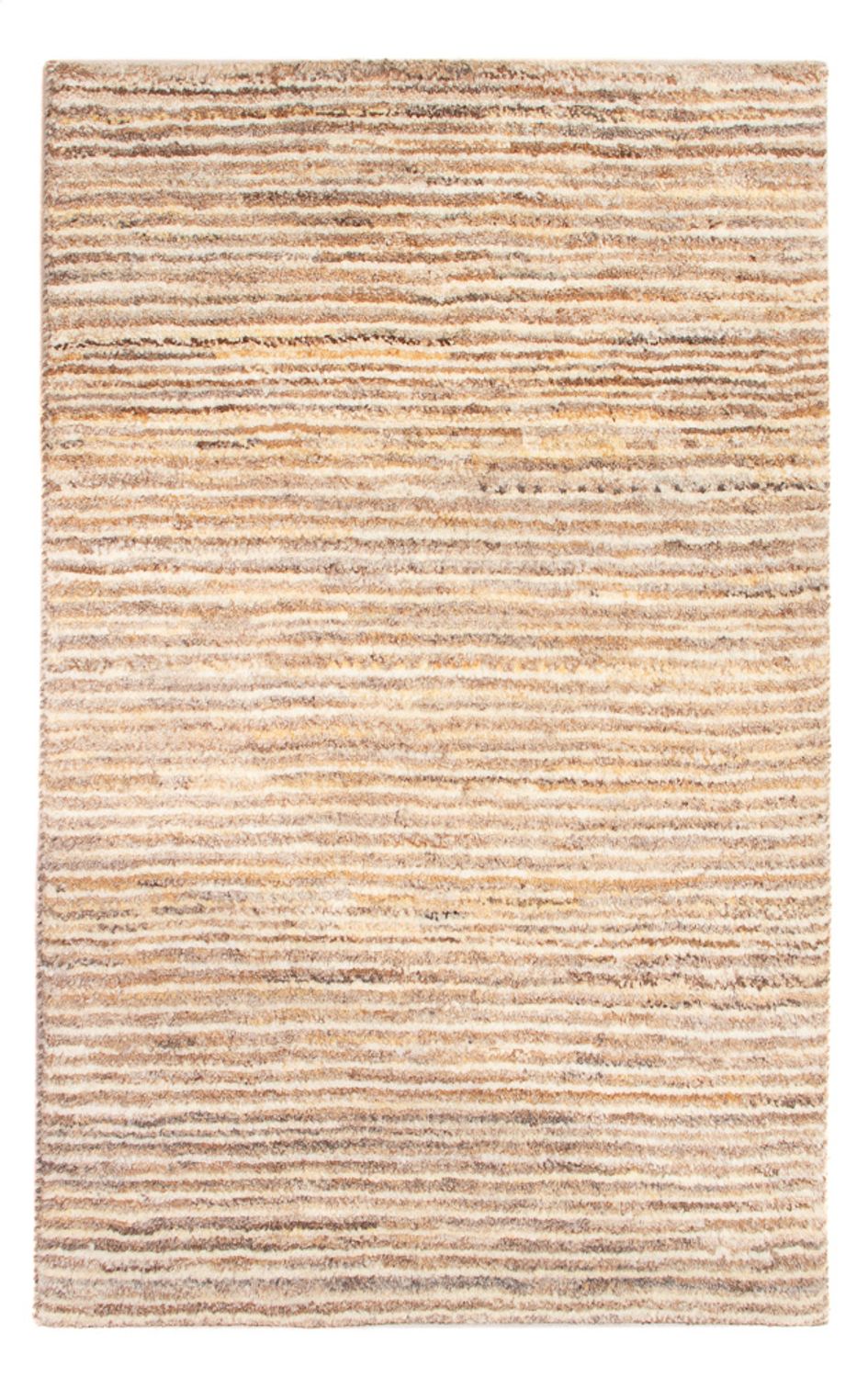 Gabbeh tapijt - Perzisch - 90 x 58 cm - donker beige