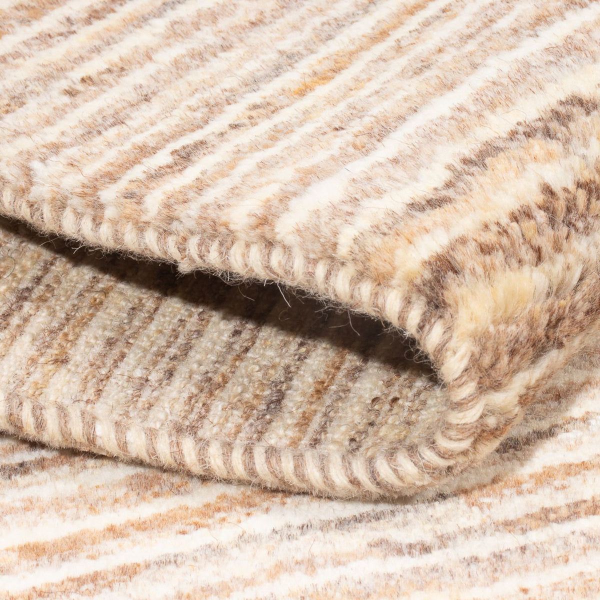 Gabbeh tapijt - Perzisch - 90 x 58 cm - donker beige