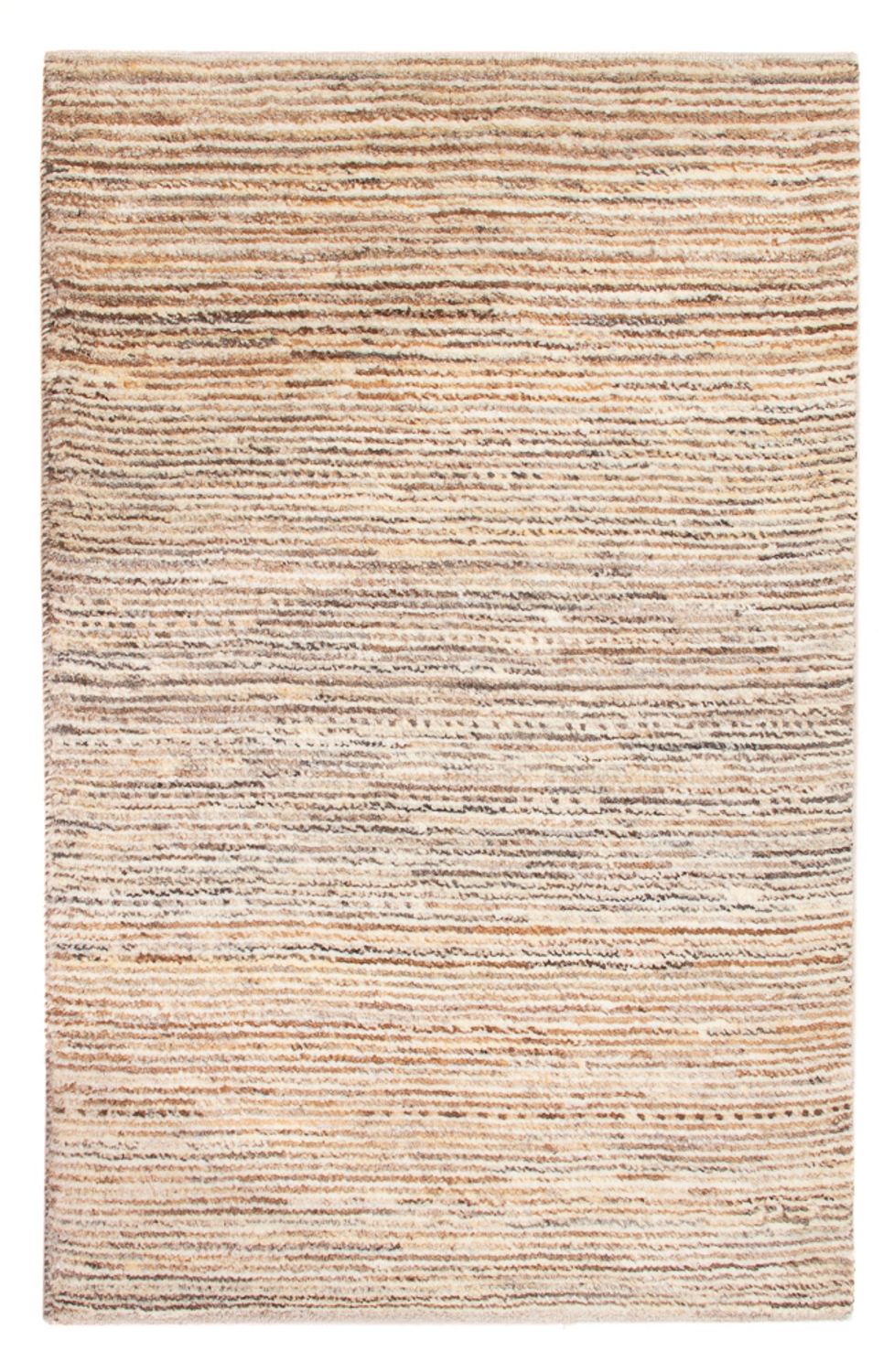 Gabbeh tapijt - Perzisch - 92 x 61 cm - donker beige