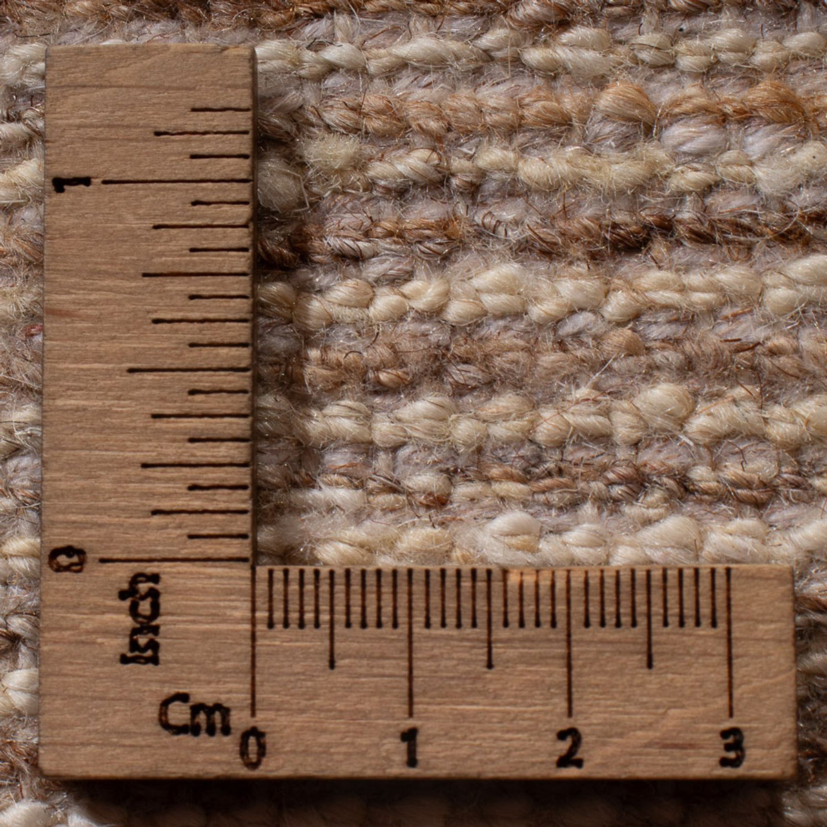 Gabbeh tapijt - Perzisch - 92 x 61 cm - donker beige