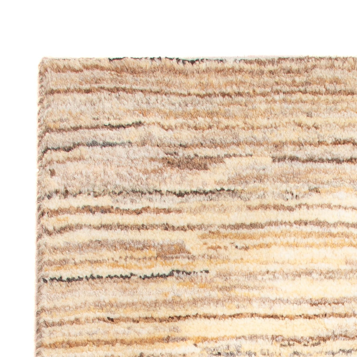Gabbeh tapijt - Perzisch - 96 x 55 cm - donker beige