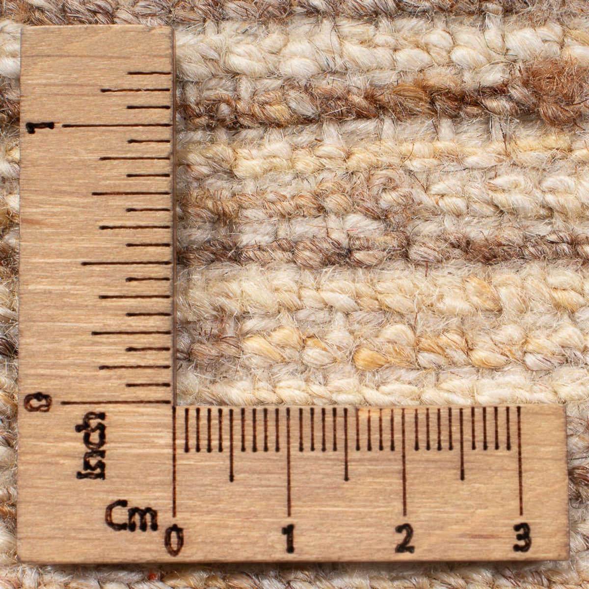 Gabbeh tapijt - Perzisch - 96 x 55 cm - donker beige