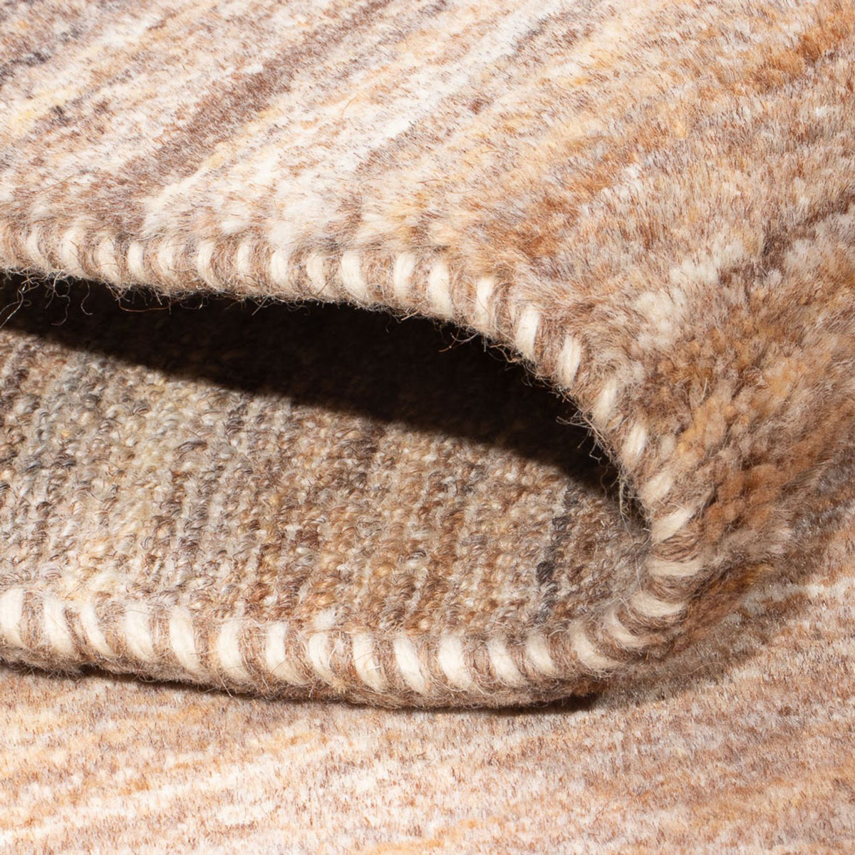 Gabbeh tapijt - Perzisch - 95 x 53 cm - bruin