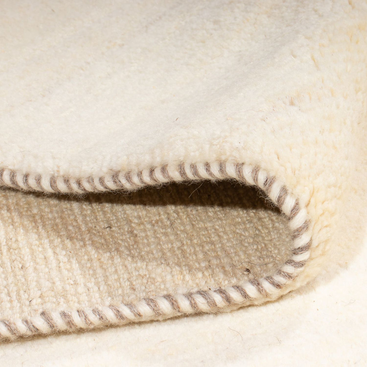 Gabbeh tapijt - Perzisch - 247 x 168 cm - natuurlijk wit