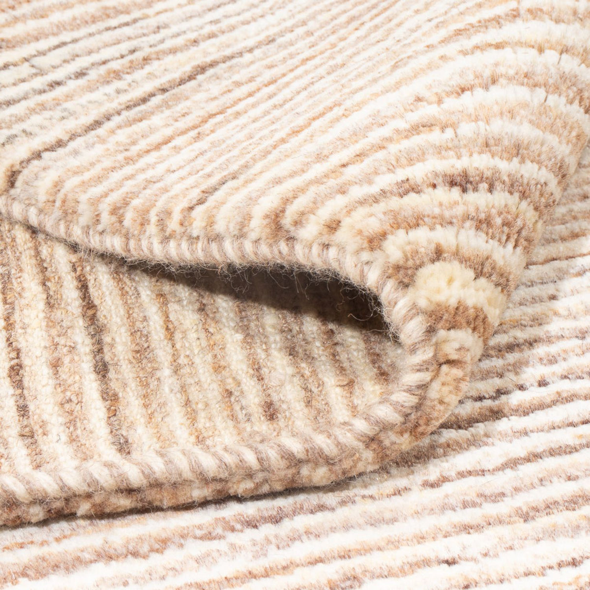 Gabbeh tapijt - Perzisch - 244 x 194 cm - lichtbruin