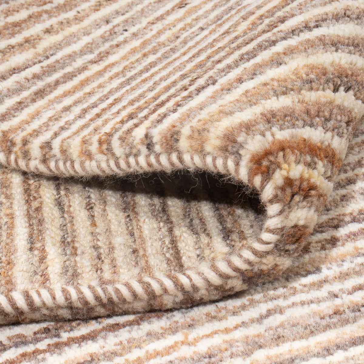 Gabbeh tapijt - Perzisch - 244 x 214 cm - lichtbruin