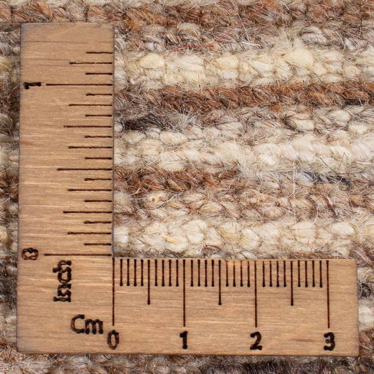 Gabbeh tapijt - Perzisch - 244 x 214 cm - lichtbruin