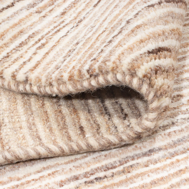 Gabbeh tapijt - Perzisch - 201 x 150 cm - donker beige