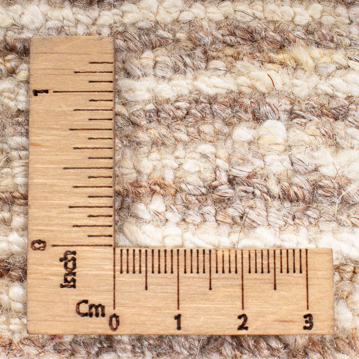 Gabbeh tapijt - Perzisch - 194 x 151 cm - donker beige